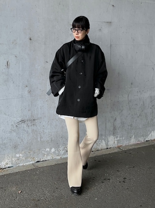 ジャケット・アウター ENOF twill coat kahki 1677343982_320.jpg