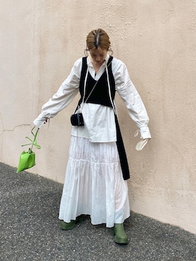 RIKAさん（レディース・168cm）の春コーディネート