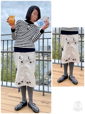 Misono Moriyamaさん（レディース・161cm・50代）の春コーディネート