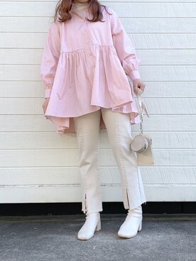 「thevon」｜s h i  iさん（レディース・162cm）の冬コーディネート