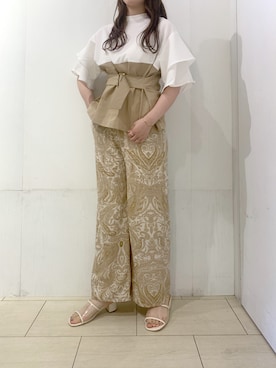 「thevon」｜s h i  iさん（レディース・162cm）の夏コーディネート