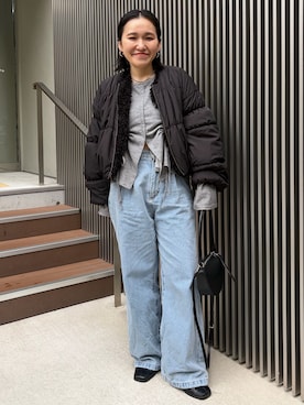 「アイテム（バッグ）」を使った、mari.kana_lemageさん（レディース・150cm・30代）の秋コーディネート