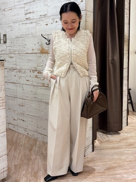 「アイテム（パンプス）」を使った、mari.kana_lemageさん（レディース・150cm）の秋コーディネート