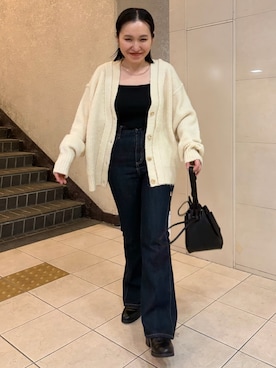 「アイテム（チョーカー）」を使った、mari.kana_lemageさん（レディース・150cm）の冬コーディネート