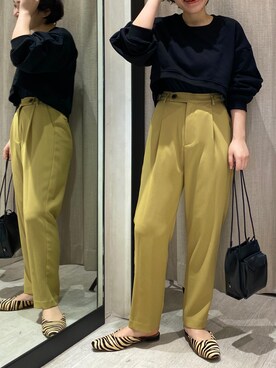 CAPRICIEUX LEMAGE グルカ風テーパードパンツ CAPRICIEUX LE'MAGE（カプリシューレマージュ）の「グルカ風