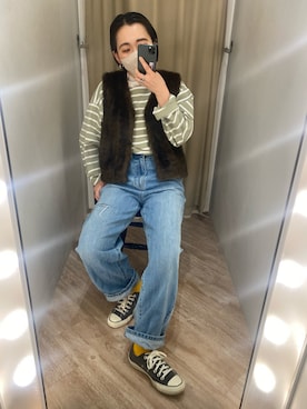 mari.kana_lemageさん（レディース・150cm）の冬コーディネート