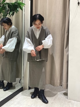 mari.kana_lemageさん（レディース・150cm）の冬コーディネート