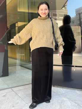 mari.kana_lemageさん（骨格ウェーブ・レディース・150cm）の秋コーディネート