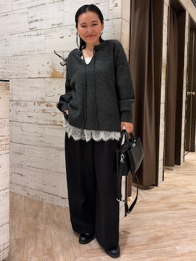 mari.kana_lemageさん（レディース・150cm）の冬コーディネート