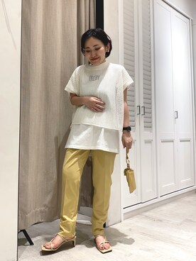 「アイテム（PC・スマホグッズ/家電）」を使った、mari.kana_lemageさん（レディース・150cm・30代）の夏コーディネート