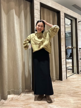 mari.kana_lemageさん（レディース・150cm）の冬コーディネート