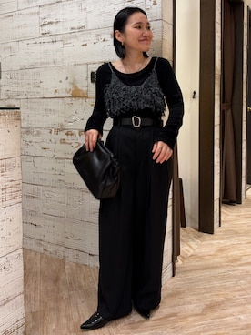 「アイテム（パンプス）」を使った、mari.kana_lemageさん（レディース・150cm）の秋コーディネート