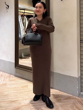 mari.kana_lemageさん（レディース・150cm）の冬コーディネート