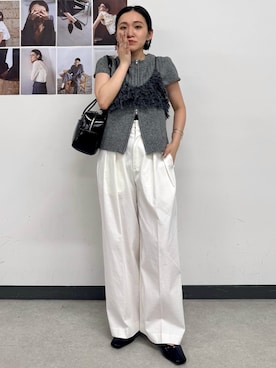 「アイテム（パンプス）」を使った、mari.kana_lemageさん（レディース・150cm）の夏コーディネート