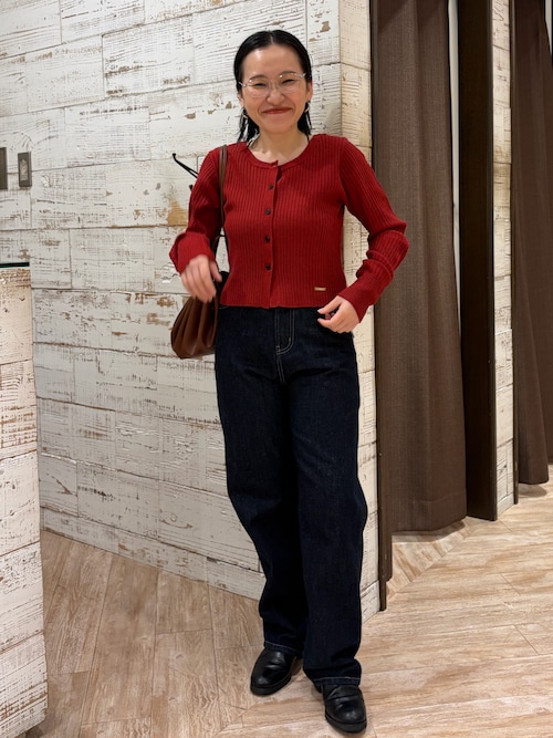 13ozハイウエストストレートデニム（デニムパンツ）｜CAPRICIEUX LE