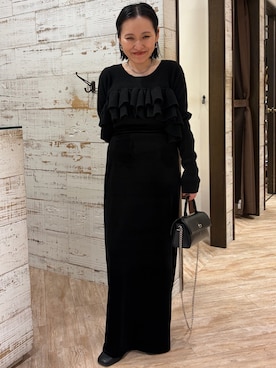 「アイテム（ショルダーバッグ）」を使った、mari.kana_lemageさん（レディース・150cm）の秋コーディネート