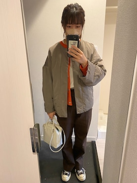 Mieさん（レディース・160cm）の秋コーディネート