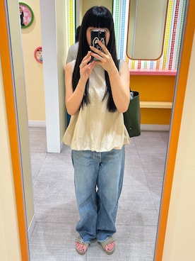 「JOURNAL STANDARD（ジャーナルスタンダード）のアイテム」を使った、Mieさん（レディース・160cm）の夏コーディネート