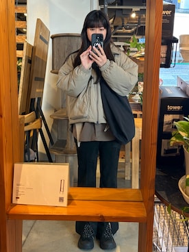 「MOHI（モヒ）のアイテム」を使った、Mieさん（レディース・160cm）の春コーディネート