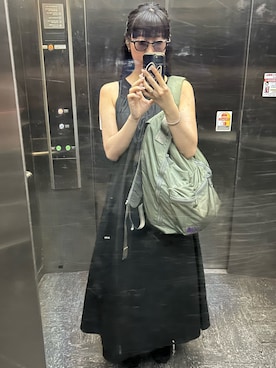 「THE NORTH FACE PURPLE LABEL（ザ ノースフェイス パープルレーベル）のアイテム」を使った、Mieさん（レディース・160cm）の秋コーディネート