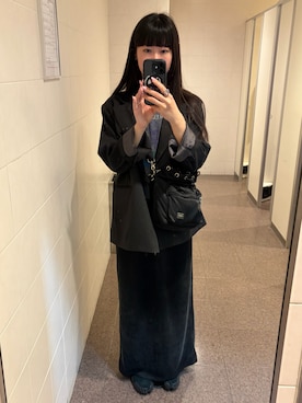 「PORTER（ポーター）のアイテム（バッグ）」を使った、Mieさん（レディース・160cm）の春コーディネート