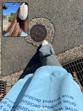 「アイテム（スウェット）」を使った、まるまるなつきさん（骨格ストレート・レディース・156cm）の夏コーディネート