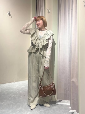 kanamiさん（レディース・159cm）の春コーディネート