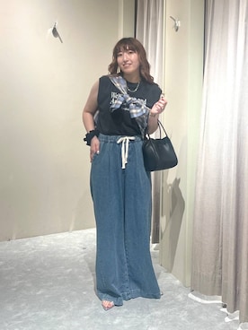 「アイテム（シューズ）」を使った、kanamiさん（レディース・159cm・20代）の夏コーディネート