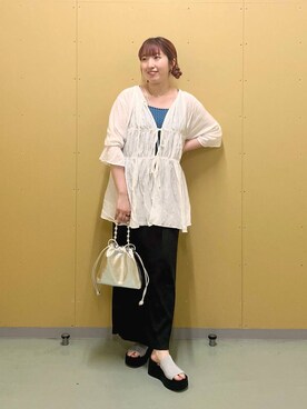 kanamiさん（レディース・159cm）の夏コーディネート