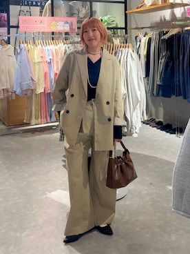 kanamiさん（レディース・159cm）の春コーディネート