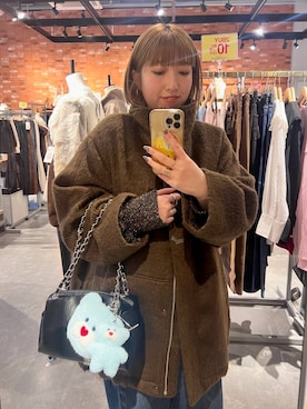 「アイテム（エコバッグ/サブバッグ）」を使った、kanamiさん（レディース・159cm）の秋コーディネート