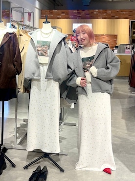 kanamiさん（レディース・159cm）の冬コーディネート