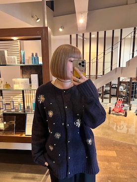 「アイテム（リング）」を使った、kanamiさん（レディース・159cm・20代）の冬コーディネート