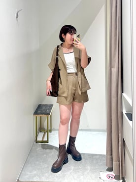 kanamiさん(レディース・159cm)の夏コーディネート