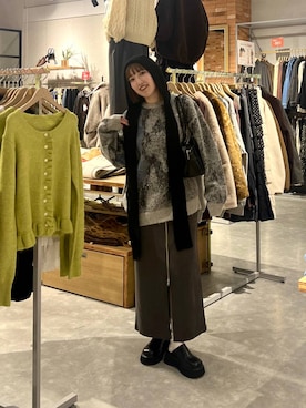 「LOWRYS FARM（ローリーズファーム）のアイテム（ファッション雑貨）」を使った、kanamiさん（レディース・159cm）の秋コーディネート