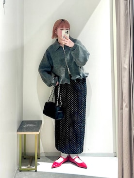 kanamiさん（レディース・159cm）の冬コーディネート