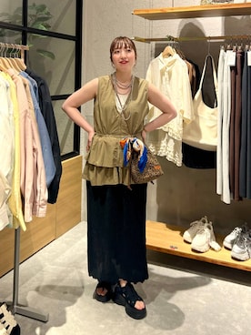 「アイテム（財布/小物）」を使った、kanamiさん（レディース・159cm・20代）の夏コーディネート