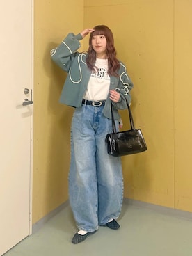 「Me%」｜kanamiさん（レディース・159cm）の冬コーディネート