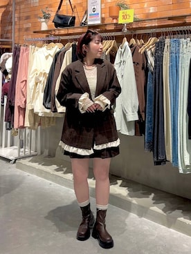 kanamiさん（レディース・159cm）の秋コーディネート
