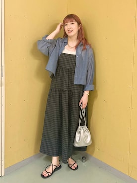 kanamiさん（レディース・159cm）の夏コーディネート