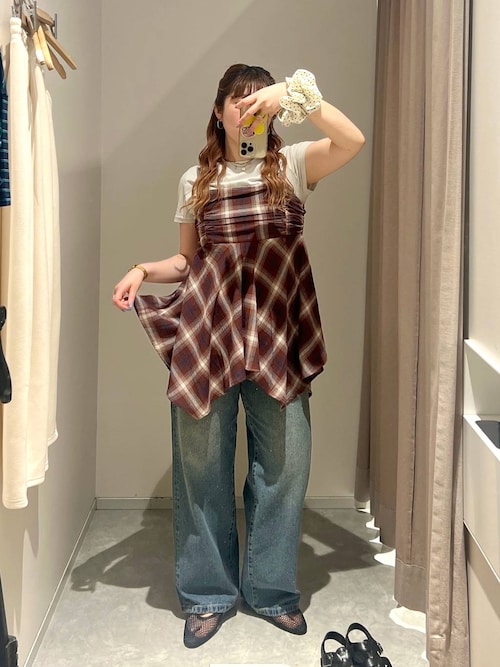 ビジューワイドストレートＰ 136104