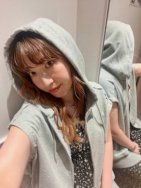 「アイテム（キャミソール）」を使った、kanamiさん（レディース・159cm）の夏コーディネート