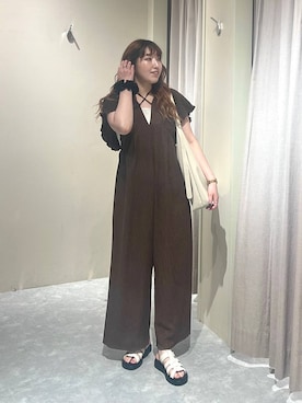 「アイテム（シューズ）」を使った、kanamiさん（レディース・159cm・20代）の夏コーディネート