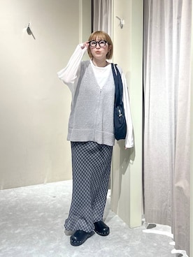 kanamiさん（レディース・159cm）の春コーディネート