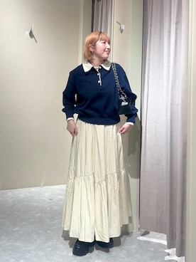 kanamiさん（レディース・159cm）の春コーディネート