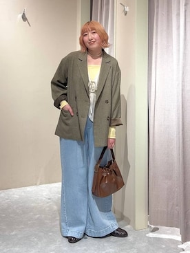 kanamiさん（レディース・159cm）の春コーディネート