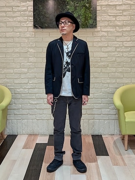 ゆっきぃさん（メンズ・161cm・50代）の秋コーディネート
