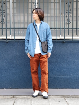 「ASAHI（アサヒ）のアイテム」を使った、Domingo officeさん（メンズ・175cm）の秋コーディネート