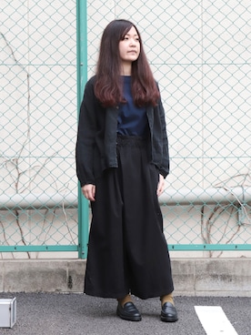 「Brocante（ブロカント）のアイテム」を使った、Domingo officeさん（レディース・158cm）の春コーディネート