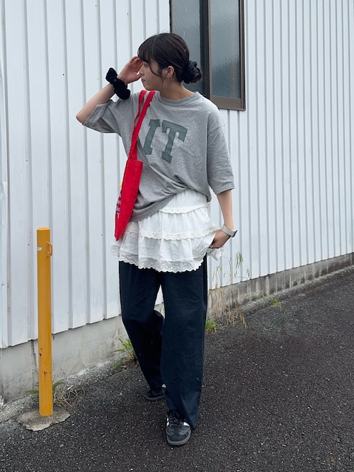 ミニスカート [SOFT SEOUL] COLOR MIXED COTTON LACE SKIRT Amazon.co.jp: [SLOW＆MELLOW] ミニスカート ツイード 素材 ラメ